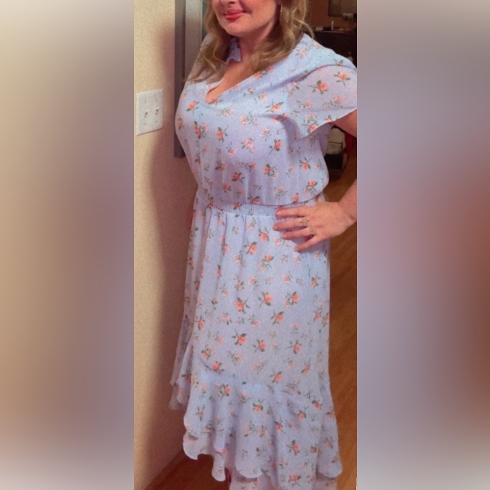 NWT 1. STATE Nordstrom Maxi floral dress